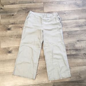 Old Navy linen crop pant